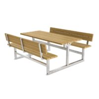 Wood Picnic Tables