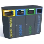 Recycling Bin RB70 Double-Sided