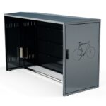 CycleSafe A with Side Wall - RAL 7016