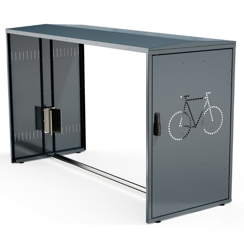 CycleSafe A without Side Wall - RAL 7016