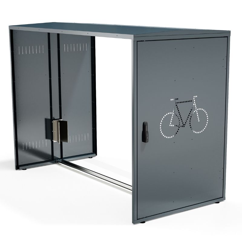 CycleSafe A+ without Side Wall - RAL 7016
